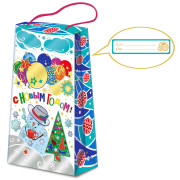 08. Визитница "Новогодний СНОУМЕН" 