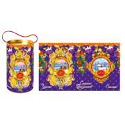 212. Тубус "Снежное Королевство" 22 см