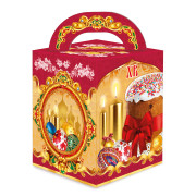 Коробка для Кулича "Золотые купола"