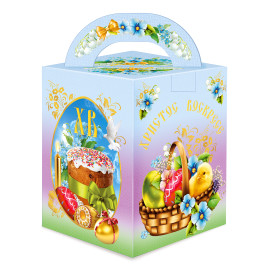 Коробки  "КУЛИЧ ПАСХАЛЬНЫЙ" в ассортименте